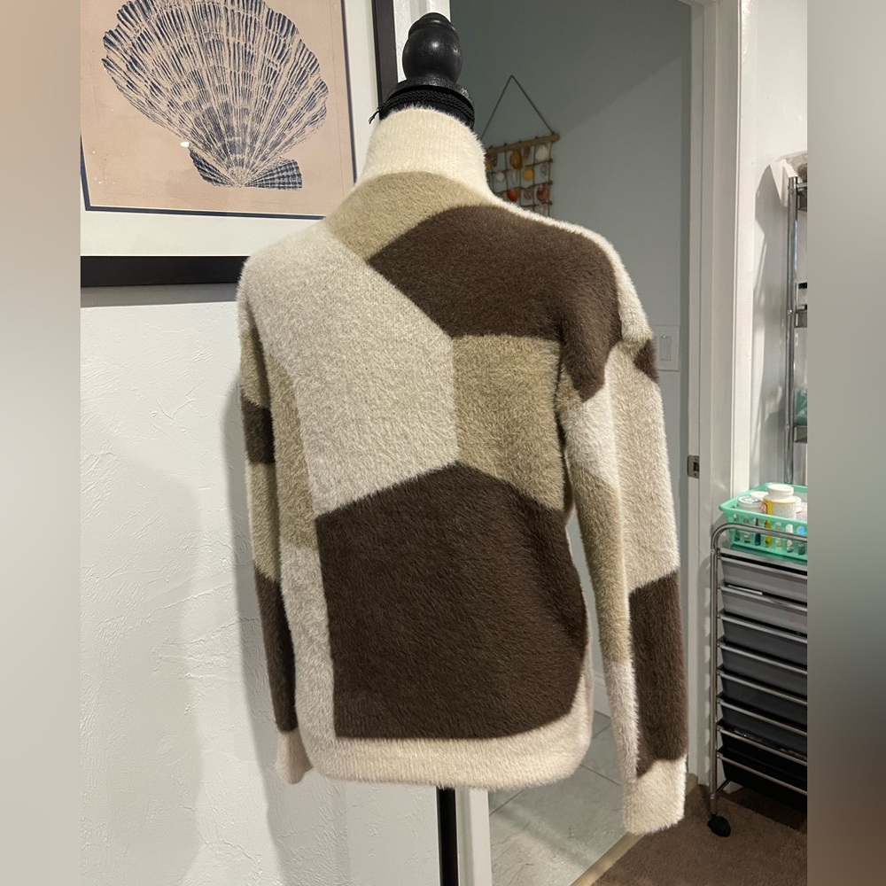 Wool Patchwork Sweater - Picture 3 of 5